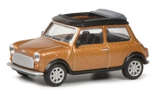 Modelauto Mini Cooper Base metallic brun 1/64 Schuco