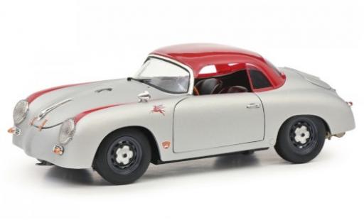 Modelauto Porsche 356 Speedster Hardtop grijs/rood Outlaw 1/18 Schuco
