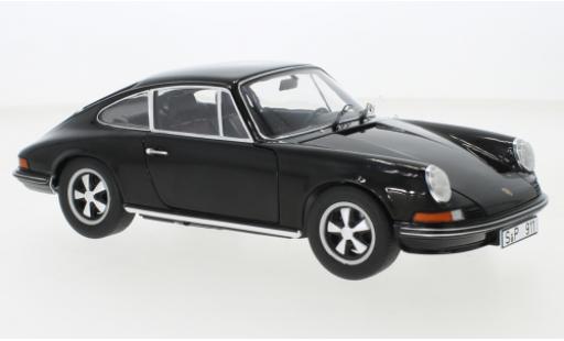 Modelauto Porsche 911 S S zwart 1973 1/18 Schuco