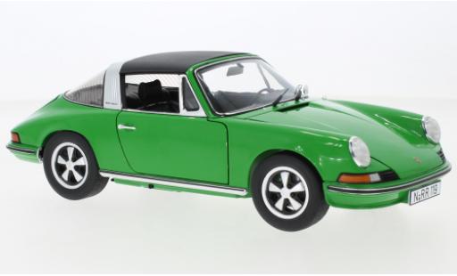 Modelauto Porsche 911 Targa S groen 1/18 Schuco