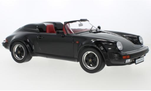 Modelauto Porsche 911 Speedster zwart 1989 1/12 Schuco