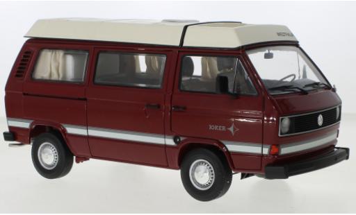 Modelauto Volkswagen T3 A Joker rood 1/18 Schuco