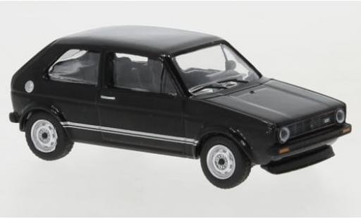 Modelauto Volkswagen Golf GTI I zwart 1976 1/64 Schuco