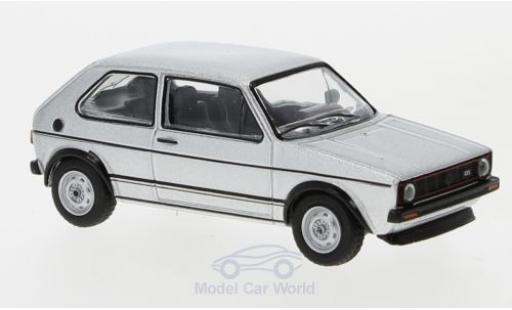 Modelauto Volkswagen Golf GTI I grijs 1976 1/64 Schuco