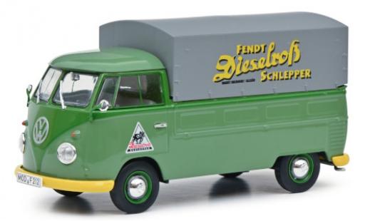 Modelauto Volkswagen T1 B laadbak Fendt Kundendienst 1/32 Schuco