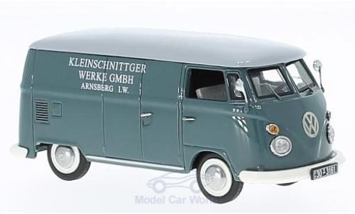 Modelauto Volkswagen T1 B c Kleinschnittger Werke GmbH Bestelwagen met Autoh&Atilde;&curren;nger + Kleinschnittger 1/43 Schuco