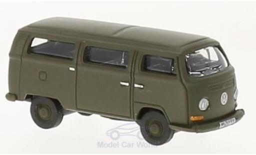 Modelauto Volkswagen T2 Base Bus Bundeswehr 1/87 Schuco