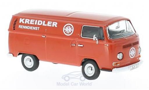 Modelauto Volkswagen T2 A Kreidler Renndienst Bestelwagen met Anh&Atilde;&curren;nger en Kreidler Florett 1/43 Schuco