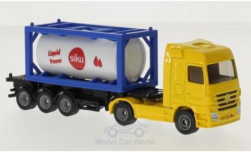 Modelauto Mercedes Actros Base Tankcontainer-SZ 1/87 Siku