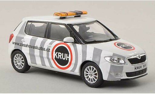 Skoda Fabia Livree Flotte 1/43 Abrex Kruh 2010 modelauto