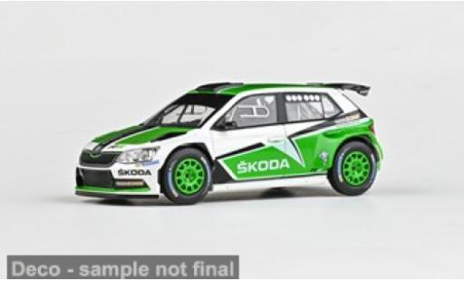 Modelauto Skoda Fabia R5 III 2016 Motorsport Design 1/43 Abrex