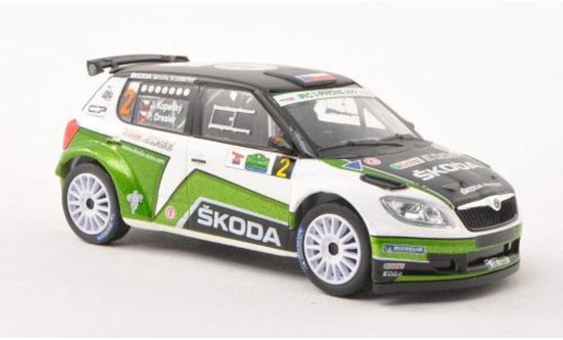 Skoda Fabia S2000 1/43 Abrex No.2 Rally Irland 2012 /P.Dresler modelauto