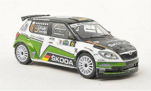 Skoda Fabia S2000 1/43 Abrex No.6 Rally Irland 2012 /T.Gottschalk modelauto