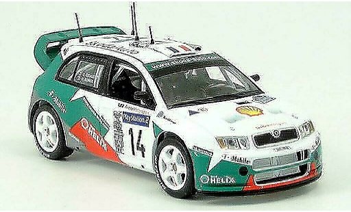 Skoda Fabia WRC 1/43 IXO TdC 2003 modelauto