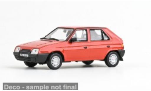 Modelauto Skoda Favorit 136L rood 1988 1/43 Abrex