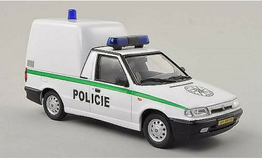Skoda Felicia Pick-Up 1/43 Abrex Pickup Policie Ceske Republiky - Politie der Tschechischen Republik modelauto