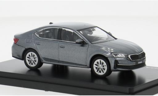 Modelauto Skoda Octavia FL IV grijs 2024 1/43 Abrex