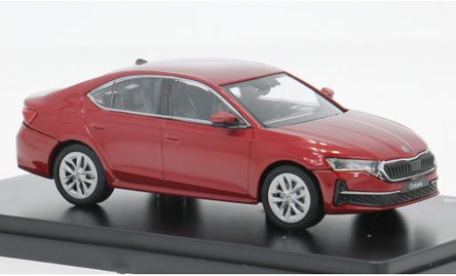 Modelauto Skoda Octavia FL IV rood 2024 1/43 Abrex