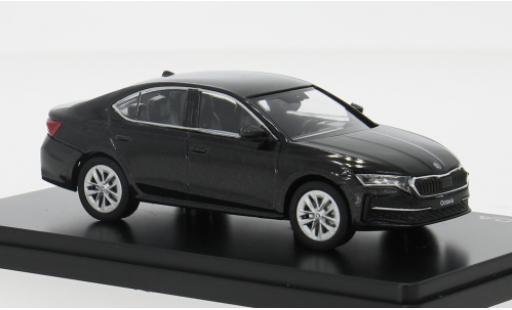 Modelauto Skoda Octavia FL IV zwart 2024 1/43 Abrex