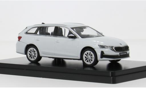 Modelauto Skoda Octavia FL IV wit 2024 1/43 Abrex