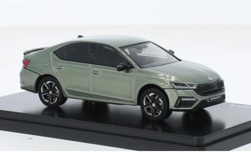 Modelauto Skoda Octavia RS IV groen 2020 1/43 Abrex