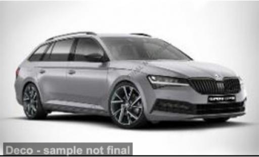 Modelauto Skoda Superb Base grijs 1/18 Solido