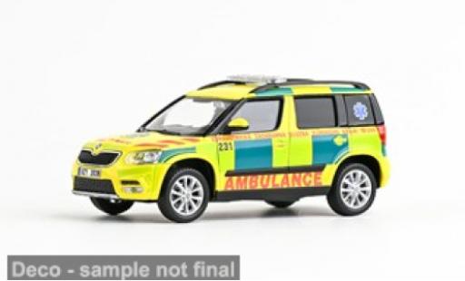 Modelauto Skoda Yeti FL 2013 EMS Of Zlin Region #231 1/43 Abrex