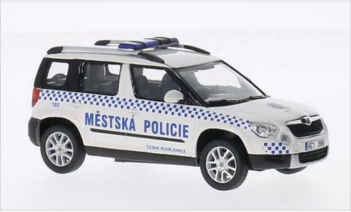 Skoda Yeti Livree Flotte 1/43 Abrex Mestska Policie modelauto