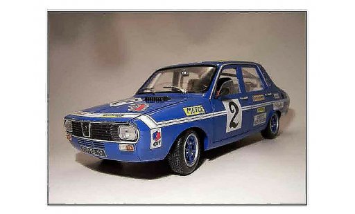 Renault 12 Gordini 1/18 Solido rallye preparee modelauto