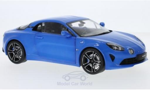 Modelauto Alpine A110 pure metallic blauw 2017 1/18 Solido