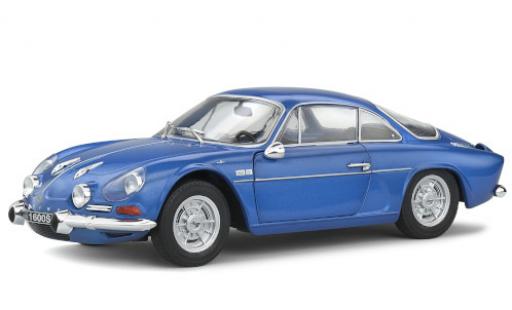 Modelauto Alpine A110 1600 s Renault 1600S metallic blauw 1969 1/18 Solido