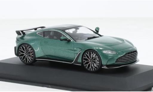 Modelauto Aston Martin Vantage v12 metallic groen 1/43 Solido