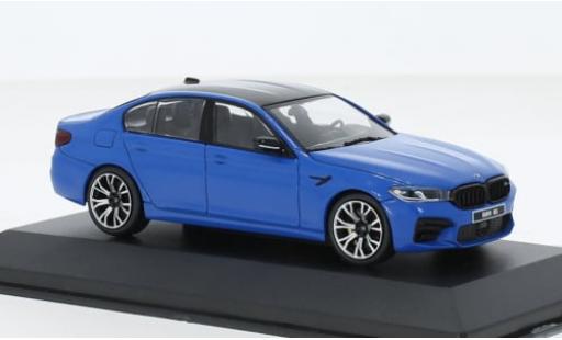 Modelauto Bmw M5 competition (F90) blauw 1/43 Solido