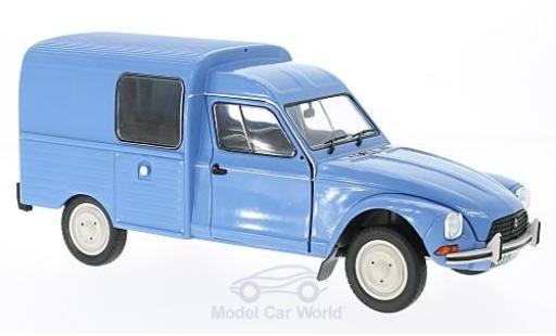 Modelauto Citroen Acadiane Fourgonnette blauw 1984 1/18 Solido