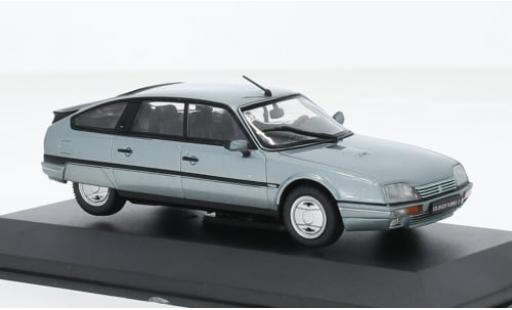 Modelauto Citroen CX GTI Turbo II metallic blauw 1/43 Solido