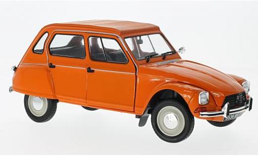 Modelauto Citroen Dyane Berline 6 oranje 1967 1/18 Solido