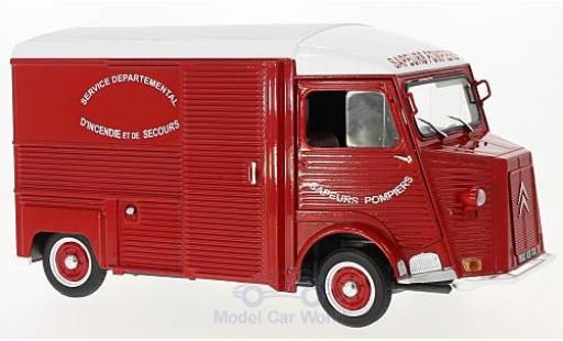 Modelauto Citroen HY pompiers 1969 Brandweer (F) 1/18 Solido
