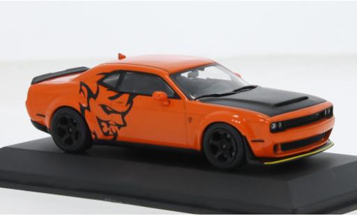 Modelauto Dodge Challenger Demon SRT V8 6.2 oranje 1/43 Solido