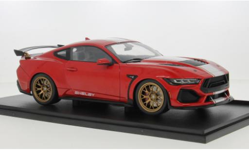 Modelauto Shelby Mustang Super Snake Ford rood 1/18 Solido