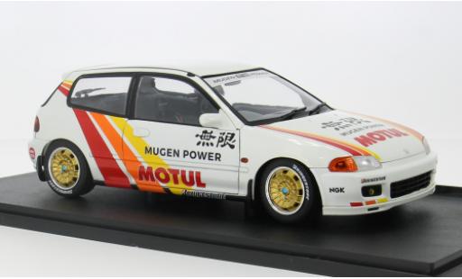 Modelauto Honda Civic Base (EG6) wit/Dekor 1/18 Solido