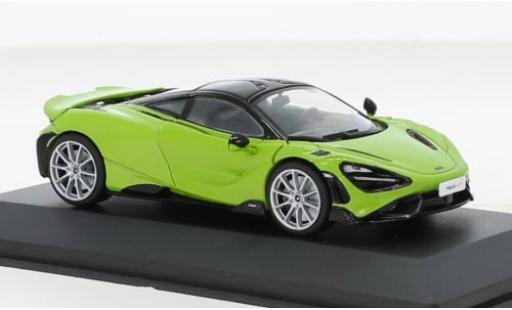 Modelauto McLaren 765 Base LT metallic groen 2020 1/43 Solido
