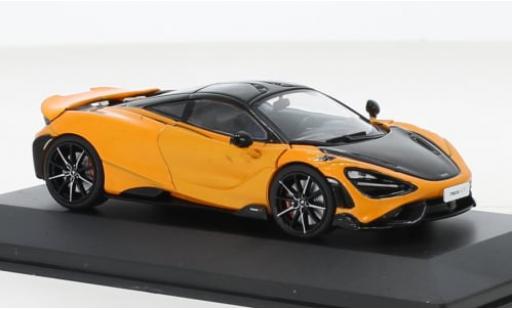 Modelauto McLaren 765 Base LT metallic oranje 2020 1/43 Solido