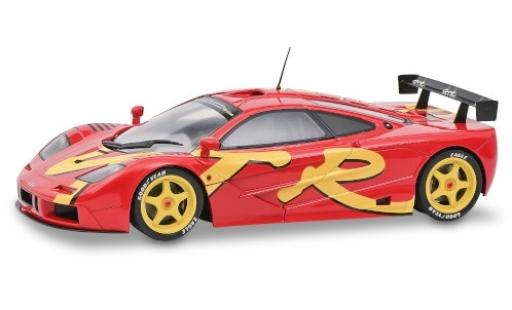 Modelauto McLaren F1 GTR GTR rood/Dekor 1996 1/18 Solido