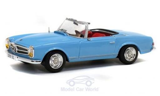 Modelauto Mercedes 230 Base SL (W113) blauw 1963 1/43 Solido