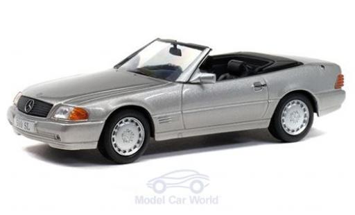 Modelauto Mercedes 500 Base SL (R109) grijs 1989 1/43 Solido