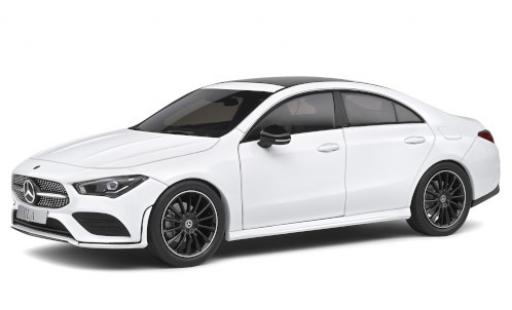 Modelauto Mercedes CLA Coupe AMG Line (C118) wit 2019 1/18 Solido