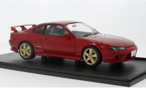Modelauto Nissan Silvia S15 Spec-R Aero rood 1/18 Solido