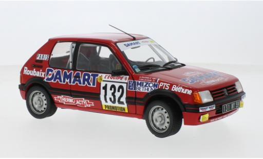 Modelauto Peugeot 205 Rallye GTI 1.6 No.132 Rally WM Rally Monte Carlo 1986 1/18 Solido