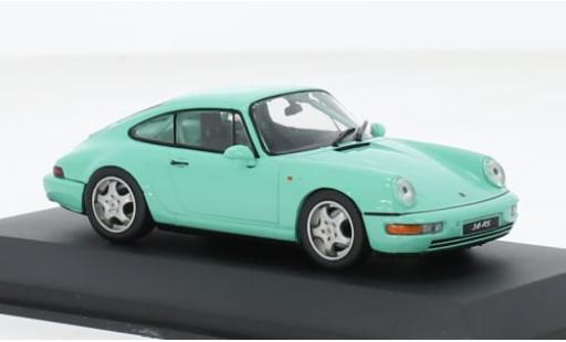 Modelauto Porsche 911 RS Clubsport groen 1/43 Solido