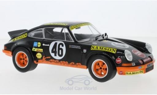 Modelauto Porsche 911 RSR No.46 Kremer Samson 1000 Km Spa 1973 J.Fitzpatrick/C.Schickentanz 1/18 Solido